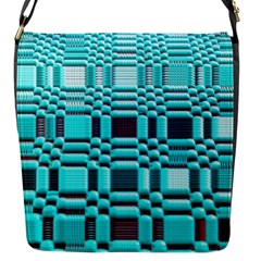 469823231 Glitch37 Flap Closure Messenger Bag (s) by ScottFreeArt