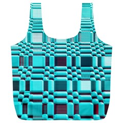 469823231 Glitch37 Full Print Recycle Bag (xl) by ScottFreeArt