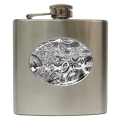 Pebbels In The Pond Hip Flask (6 Oz)