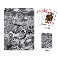 Pebbels In The Pond Playing Cards Single Design (rectangle)