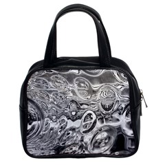 Pebbels In The Pond Classic Handbag (two Sides) by ScottFreeArt