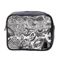 Pebbels In The Pond Mini Toiletries Bag (two Sides) by ScottFreeArt