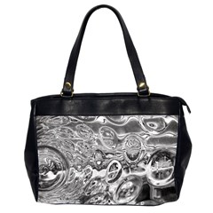 Pebbels In The Pond Oversize Office Handbag (2 Sides) by ScottFreeArt