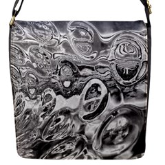 Pebbels In The Pond Flap Closure Messenger Bag (s) by ScottFreeArt