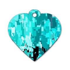 469823231 Glitch48 Dog Tag Heart (one Side) by ScottFreeArt