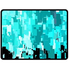 469823231 Glitch48 Fleece Blanket (large) 