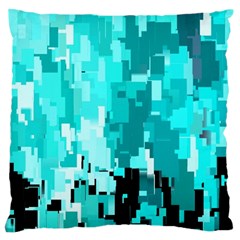 469823231 Glitch48 Large Cushion Case (one Side) by ScottFreeArt