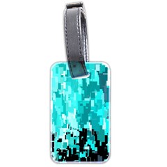 469823231 Glitch48 Luggage Tag (two Sides) by ScottFreeArt