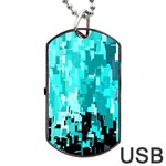 469823231 Glitch48 Dog Tag USB Flash (Two Sides) Front