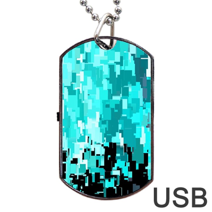 469823231 Glitch48 Dog Tag USB Flash (Two Sides)