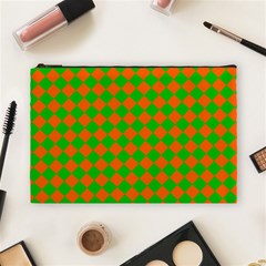 Generated Glitch20 Cosmetic Bag (large) by ScottFreeArt