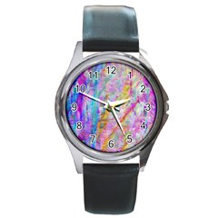 Screenshot 20200111 165940 Glitch6 Round Metal Watch by ScottFreeArt