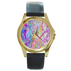 Screenshot 20200111 165940 Glitch6 Round Gold Metal Watch by ScottFreeArt