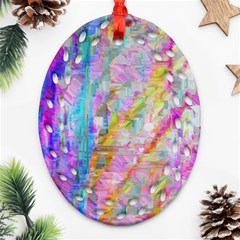 Screenshot 20200111 165940 Glitch6 Oval Filigree Ornament (two Sides) by ScottFreeArt