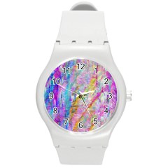 Screenshot 20200111 165940 Glitch6 Round Plastic Sport Watch (m) by ScottFreeArt