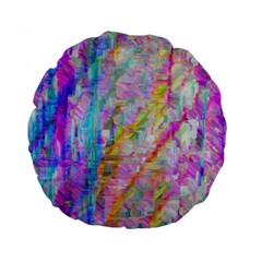 Screenshot 20200111 165940 Glitch6 Standard 15  Premium Flano Round Cushions by ScottFreeArt