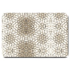 17 Square Triangle Oveerlaye Title X24 Image3a95253 Mirror Large Doormat  by ScottFreeArt