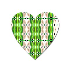 Cocoon Print Heart Magnet by ScottFreeArt