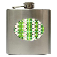 Cocoon Print Hip Flask (6 Oz) by ScottFreeArt