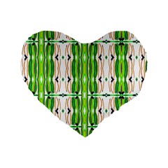 Cocoon Print Standard 16  Premium Heart Shape Cushions