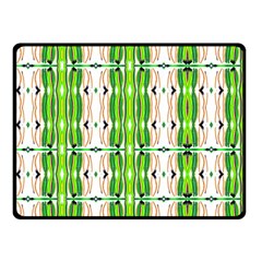 Cocoon Print Double Sided Fleece Blanket (small)  by ScottFreeArt