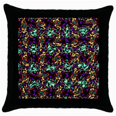 Abstract-r-9 Throw Pillow Case (black) by ArtworkByPatrick