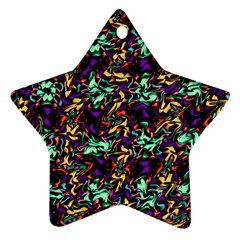 Abstract-r-9 Star Ornament (two Sides) by ArtworkByPatrick