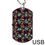 ABSTRACT-R-9 Dog Tag USB Flash (One Side) Front