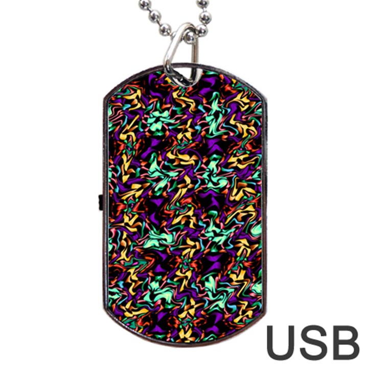 ABSTRACT-R-9 Dog Tag USB Flash (One Side)