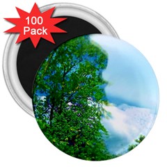 Airbrushed Sky 3  Magnets (100 Pack) by Fractalsandkaleidoscopes