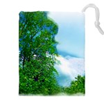 Airbrushed Sky Drawstring Pouch (5XL) Front