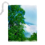 Airbrushed Sky Drawstring Pouch (5XL) Back