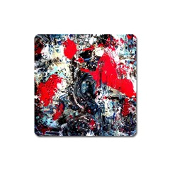 Multiple Desires 1 2 Square Magnet by bestdesignintheworld