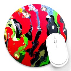 Faberge Chicken 1 3 Round Mousepads by bestdesignintheworld