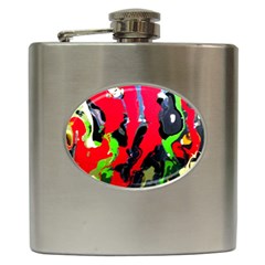 Faberge Chicken 1 3 Hip Flask (6 Oz) by bestdesignintheworld