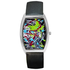 Pussy Butterfly 1 3 Barrel Style Metal Watch by bestdesignintheworld