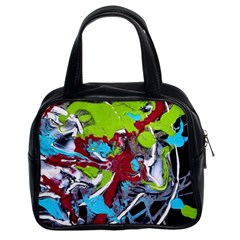 Pussy Butterfly 1 3 Classic Handbag (two Sides) by bestdesignintheworld