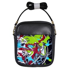 Pussy Butterfly 1 3 Girls Sling Bag by bestdesignintheworld