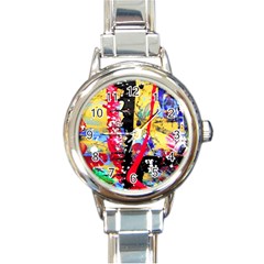 Speleology 1 3 Round Italian Charm Watch by bestdesignintheworld