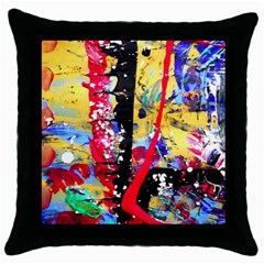 Speleology 1 3 Throw Pillow Case (black) by bestdesignintheworld