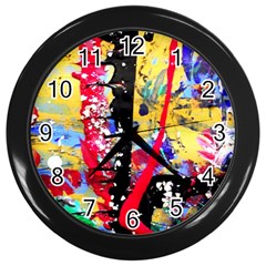 Speleology 1 3 Wall Clock (black)