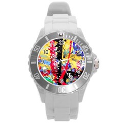 Speleology 1 3 Round Plastic Sport Watch (l) by bestdesignintheworld