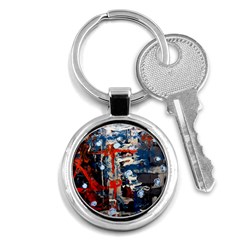 Slow Snow 1 1 Key Chain (round)