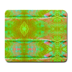 Tank Yellow  #scottfreeart N Green Purple Img 1589 Large Mousepads by ScottFreeArt