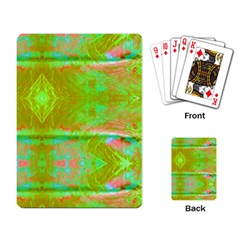 Tank Yellow  #scottfreeart N Green Purple Img 1589 Playing Cards Single Design (rectangle)