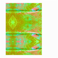 Tank Yellow  #scottfreeart N Green Purple Img 1589 Small Garden Flag (two Sides) by ScottFreeArt