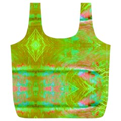 Tank Yellow  #scottfreeart N Green Purple Img 1589 Full Print Recycle Bag (xl) by ScottFreeArt