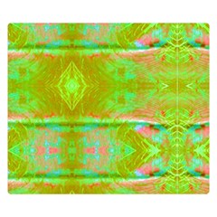 Tank Yellow  #scottfreeart N Green Purple Img 1589 Double Sided Flano Blanket (small)  by ScottFreeArt