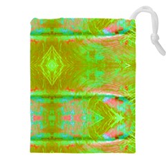 Tank Yellow  #scottfreeart N Green Purple Img 1589 Drawstring Pouch (4xl) by ScottFreeArt