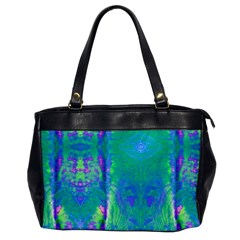 Tank Blue  #scottfreear T= N Green Purple Img 1589 Oversize Office Handbag by ScottFreeArt